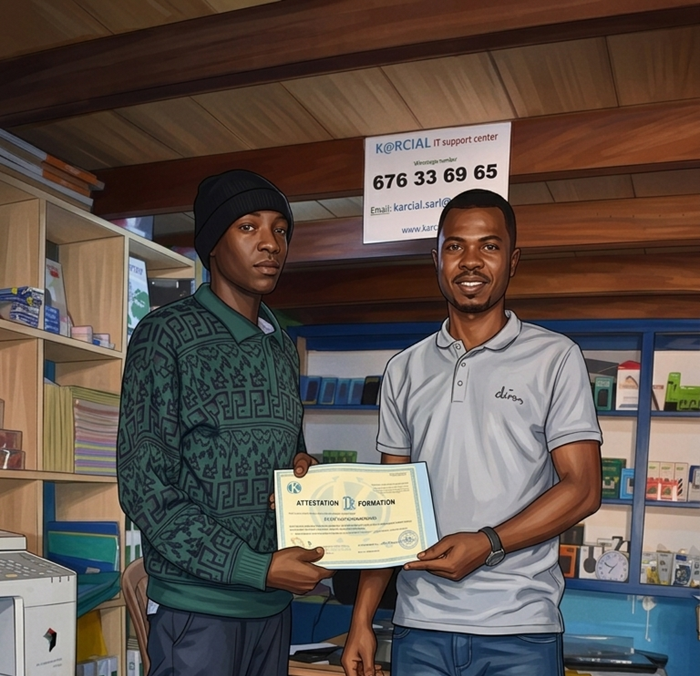 Remise de certificat K@rcial Learning